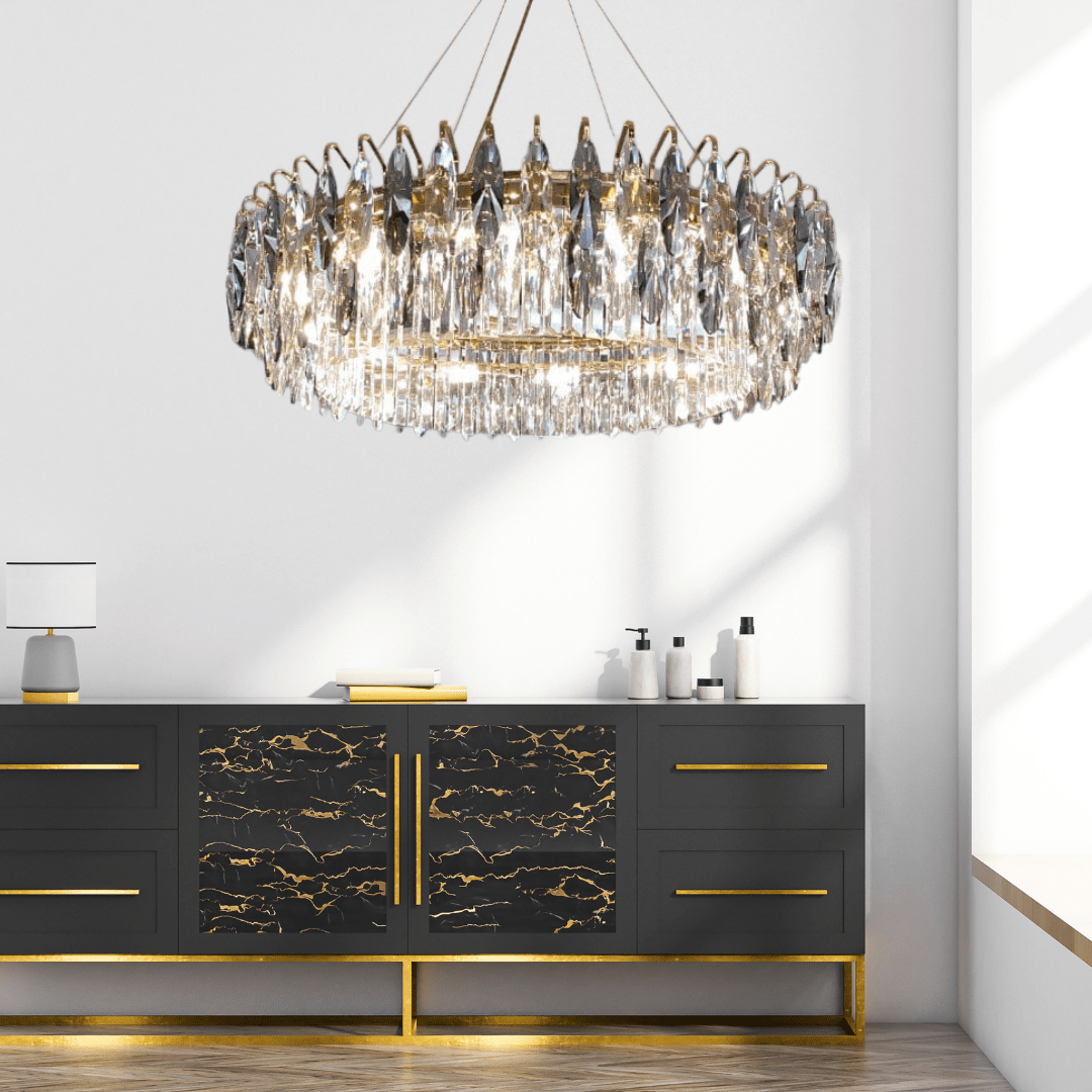 Elegant Crystal Chandelier