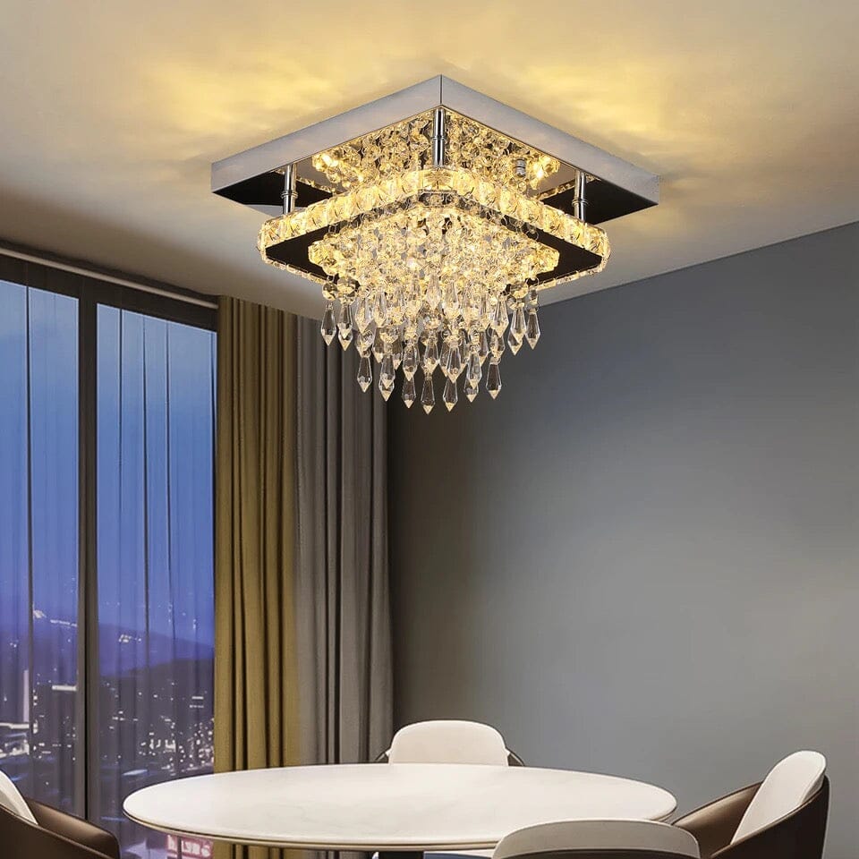 Sparkling Glass Table Lamp - VogeLuxe
