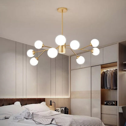 Luxury Glass Ball Chandelier