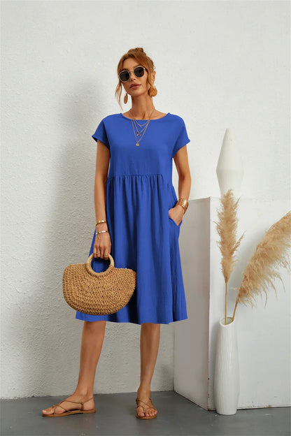 Comfortable Easy Wear Shift Dress for Daily Use