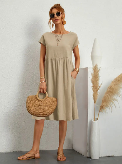 Comfortable Easy Wear Shift Dress for Daily Use