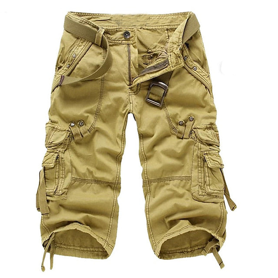 Light Brown | Casual Summer Capri Pants