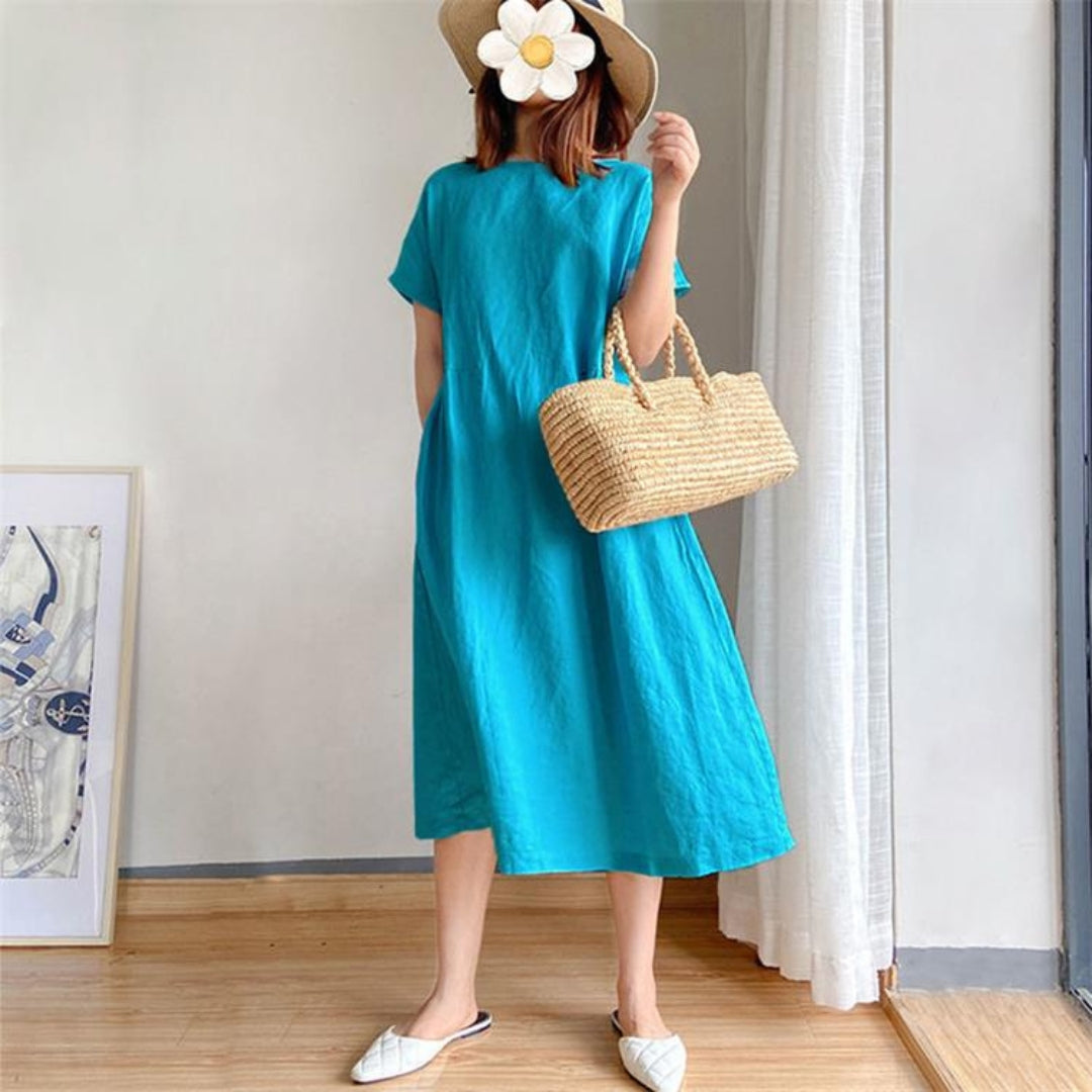 Women's Casual Short Sleeve Sundress