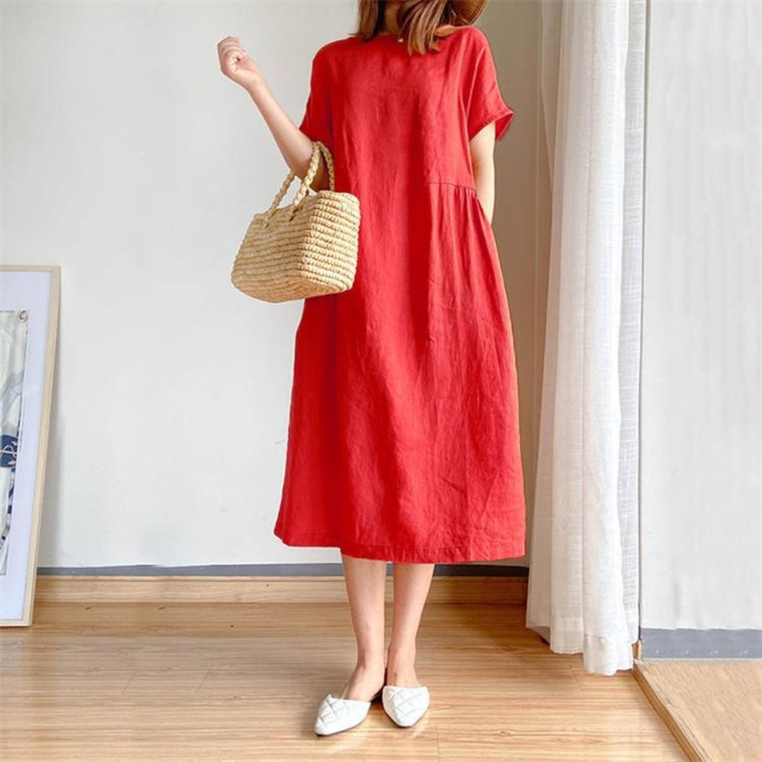 Women's Casual Short Sleeve Sundress