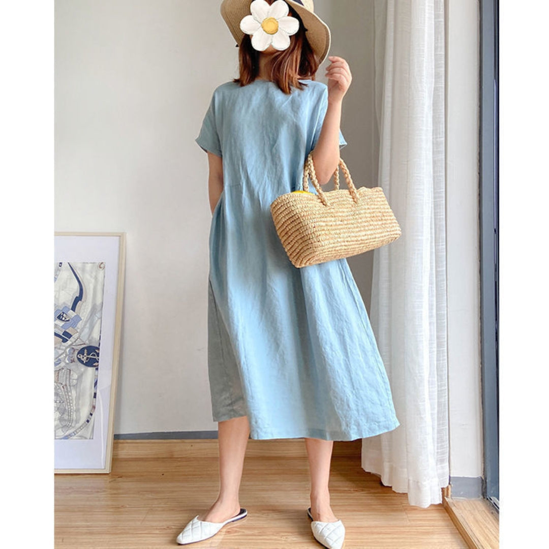 Women's Casual Short Sleeve Sundress