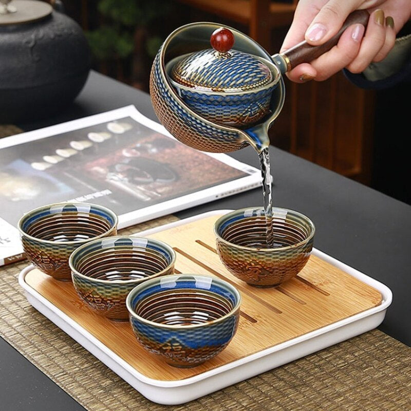 Traditional Chinese Gongfu Tea Pot Set - VogeLuxe