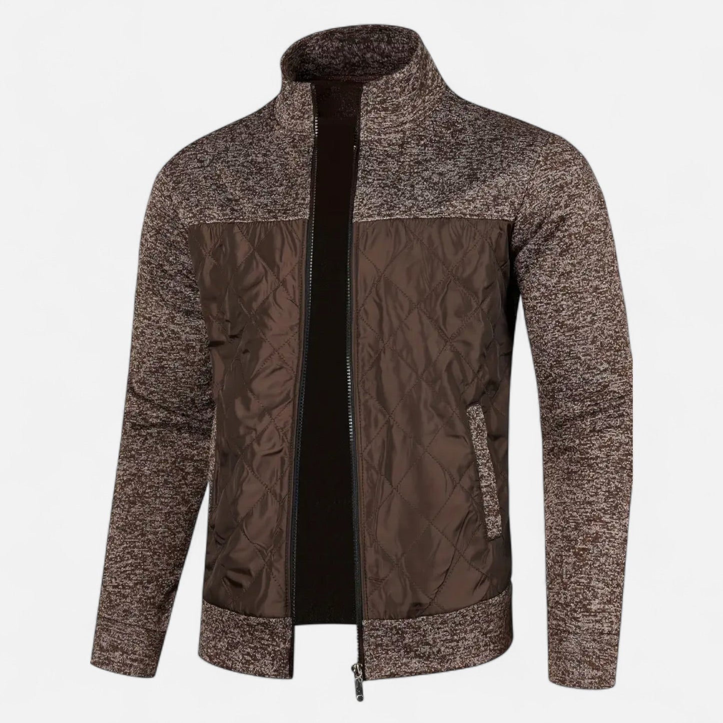 Men's Zip Up Jacket - Classic Warm Winter Style