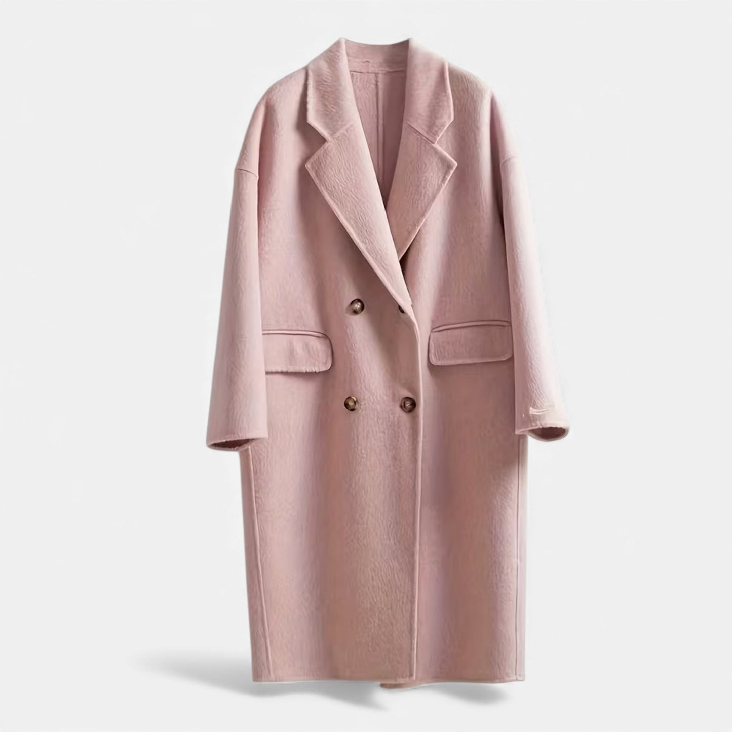 Warm Double Breasted Wool Women's Winter Coat