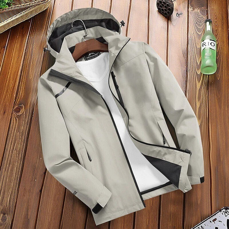 Warm Waterproof Mens Long Jacket Autumn Winter Coat