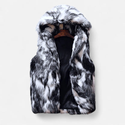 Warm Faux Fur Parka Coat - Men's Winter Jacket