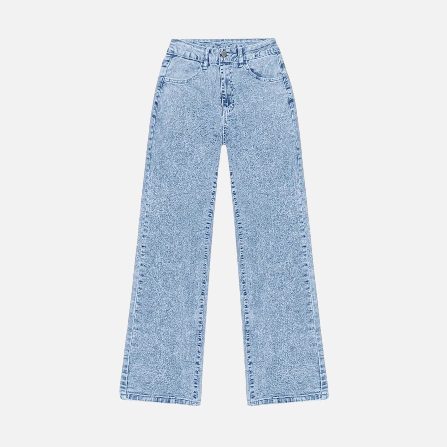 Relaxed Fit Women's Classic Denim Jeans - VogeLuxe