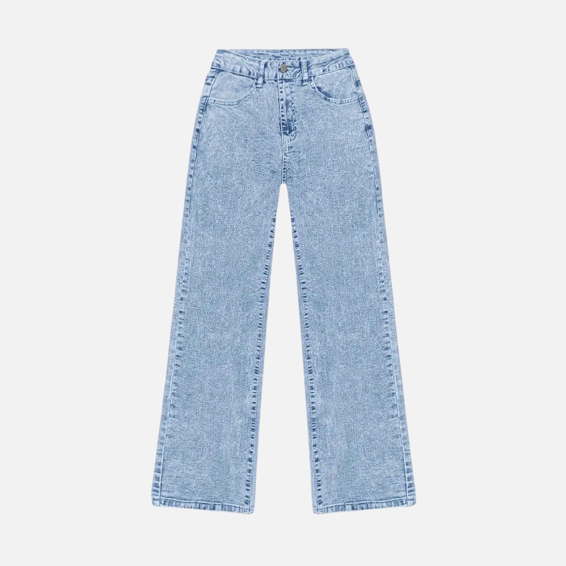 Relaxed Fit Women's Classic Denim Jeans - VogeLuxe