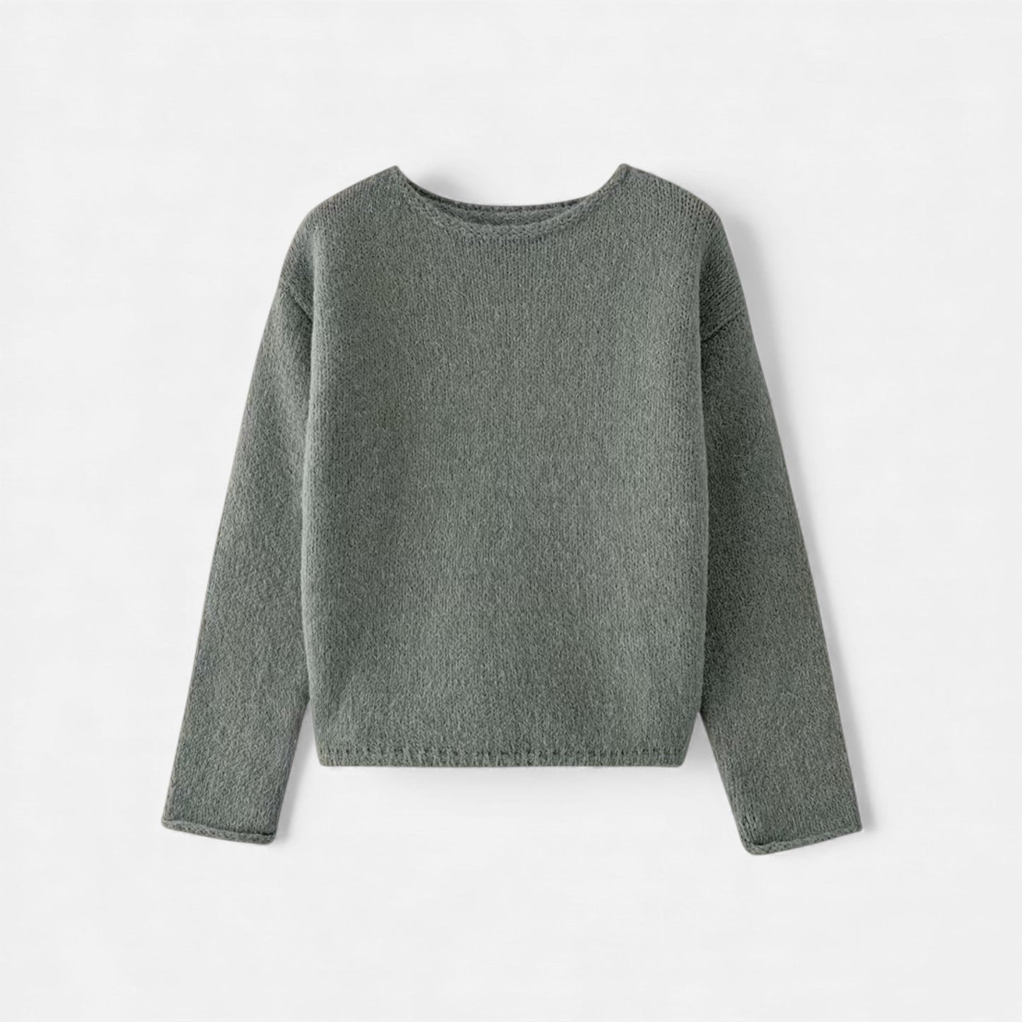 Cozy Women's Oversized Cold Weather Knit Sweater - VogeLuxe