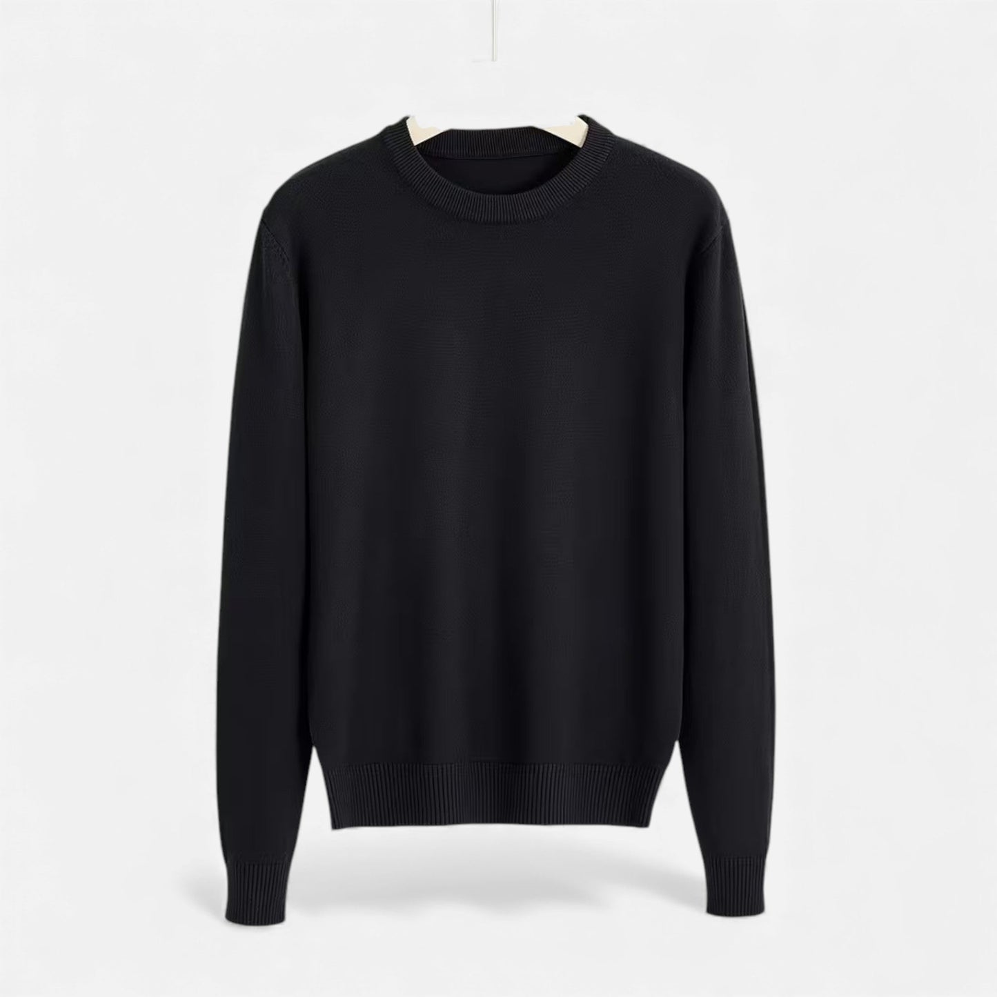 Classic Men's Crew Neck Wool Sweater