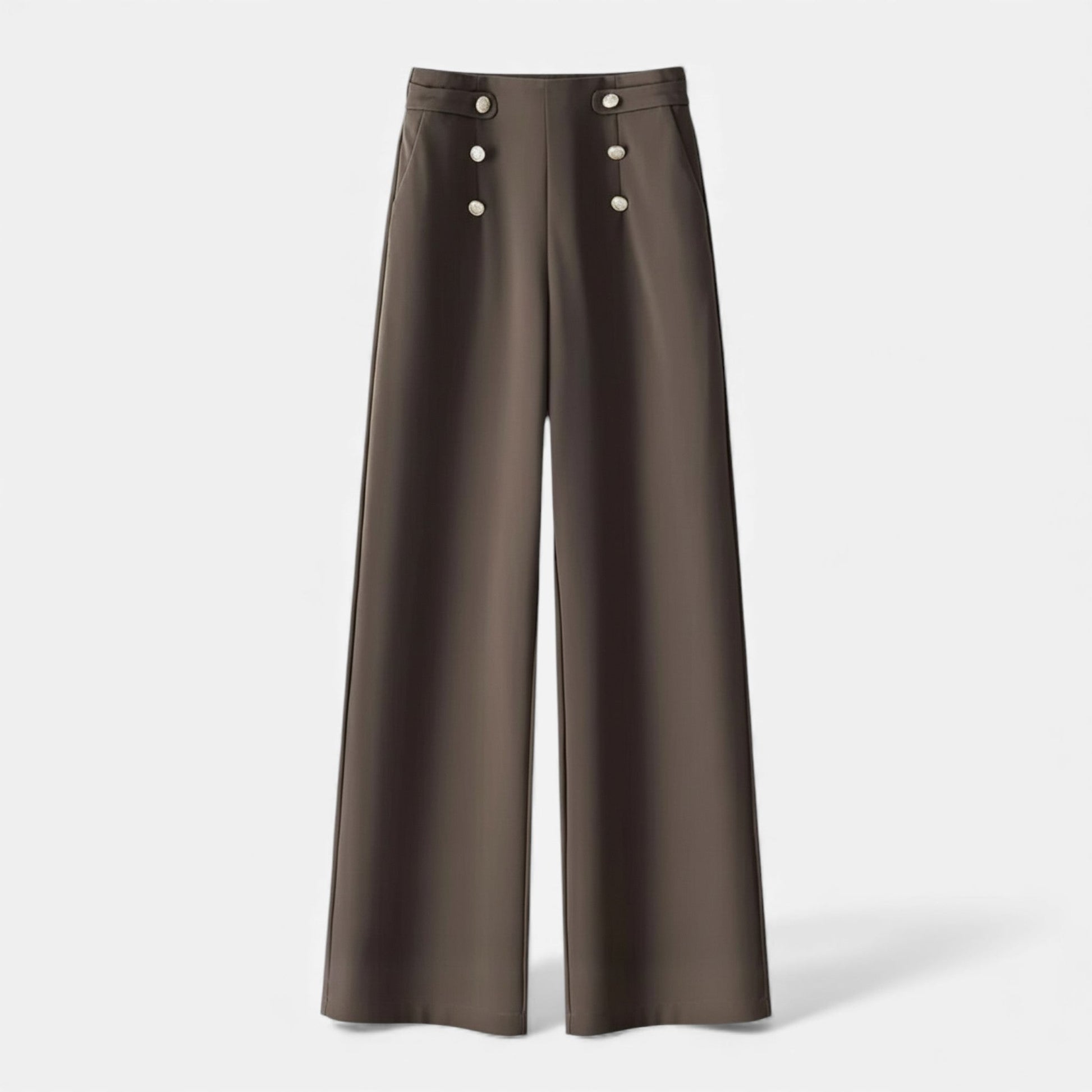 Comfortable Women's Wide Leg High Waist Pants - VogeLuxe