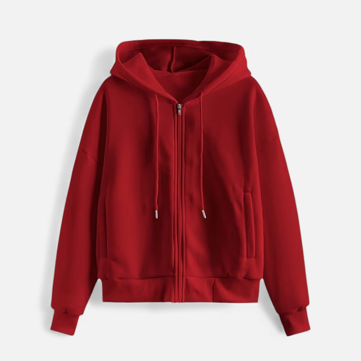 Cozy Women's Zipper Hooded Sweater