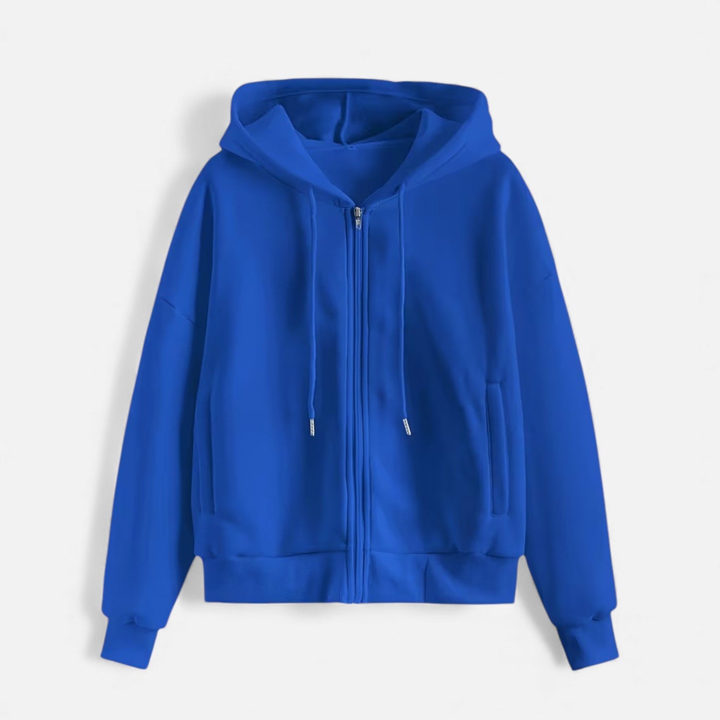 Cozy Women's Zipper Hooded Sweater