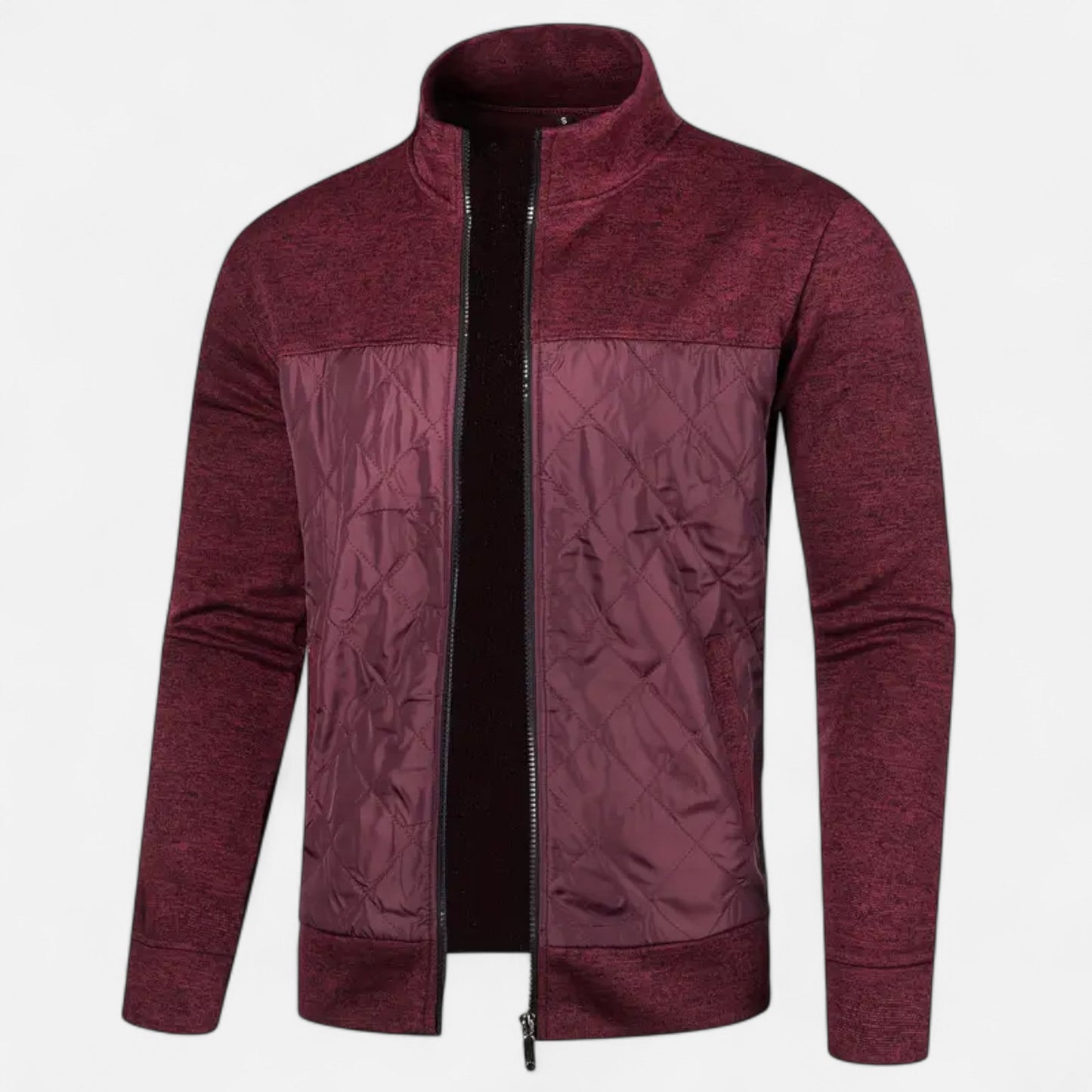 Men's Zip Up Jacket - Classic Warm Winter Style - VogeLuxe