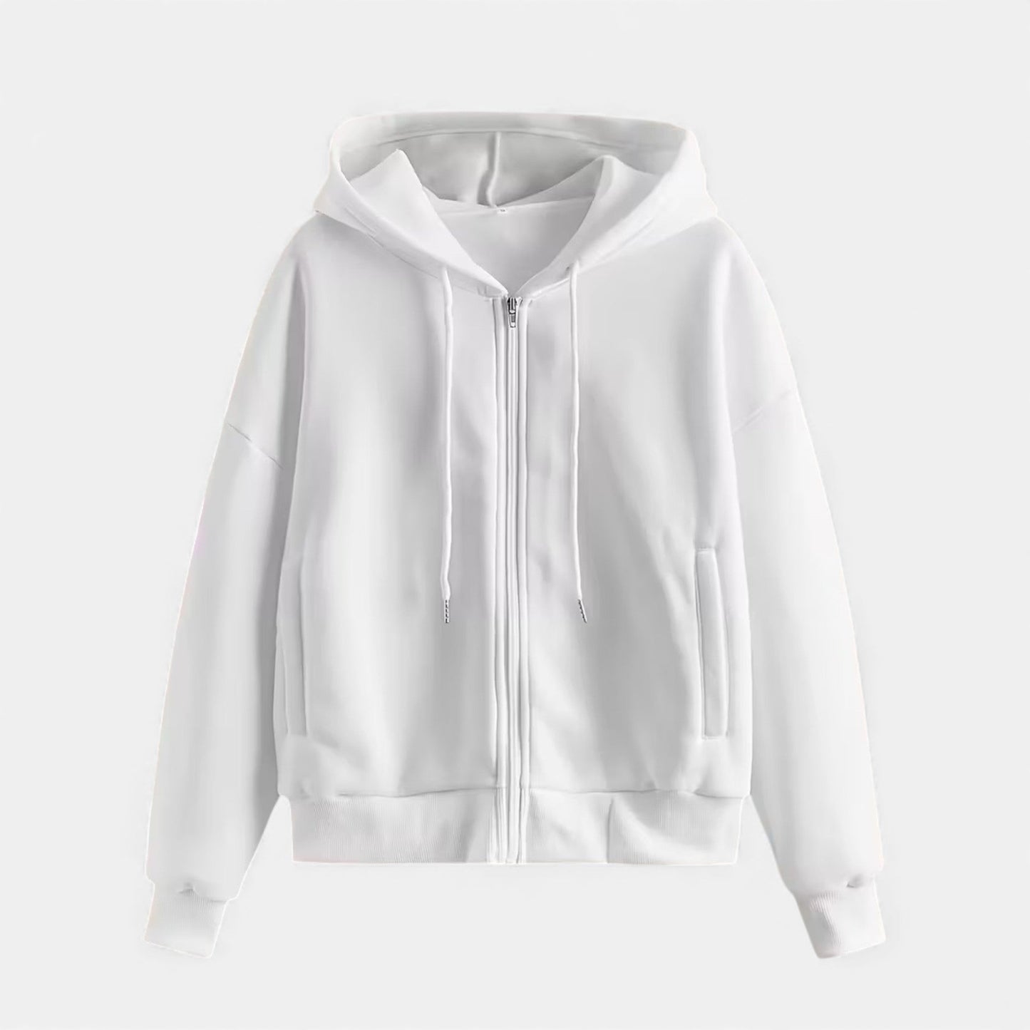Cozy Women's Zipper Hooded Sweater