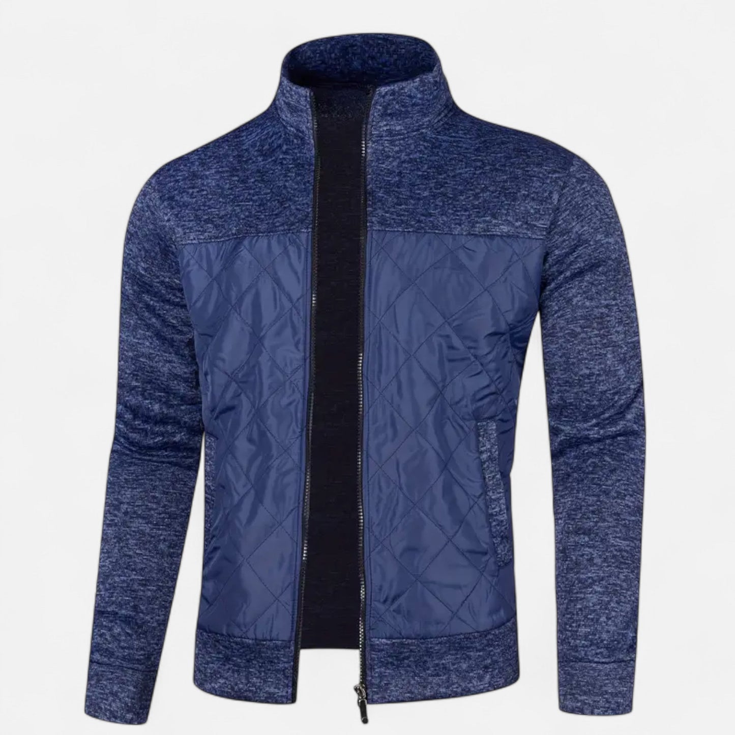 Men's Zip Up Jacket - Classic Warm Winter Style