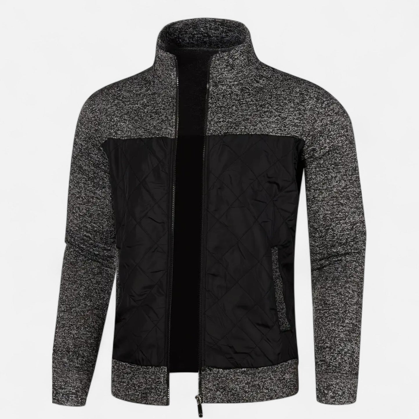 Men's Zip Up Jacket - Classic Warm Winter Style