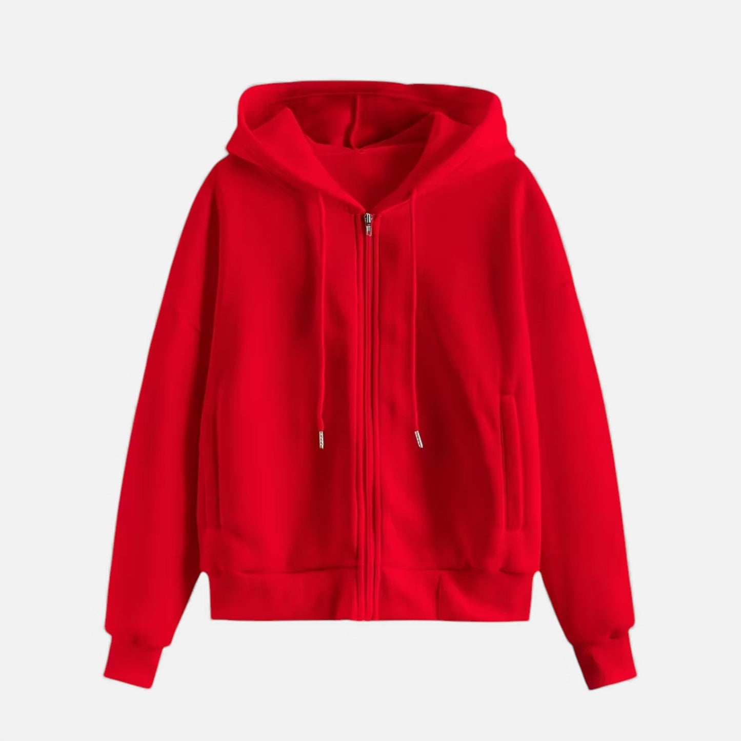 Cozy Women's Zipper Hooded Sweater