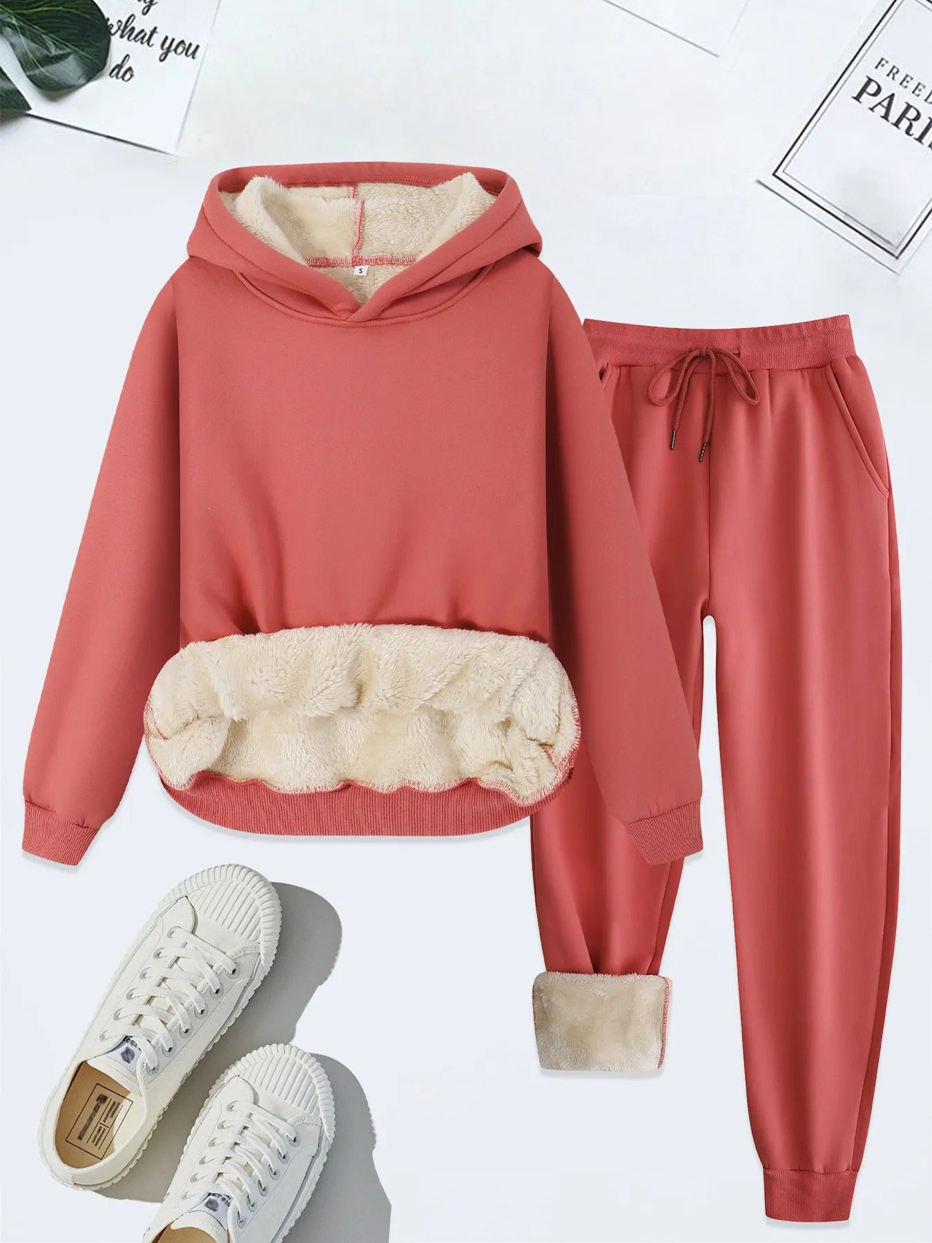 Comfy Women's Hoodie and Jogger Tracksuit Set New York Design
