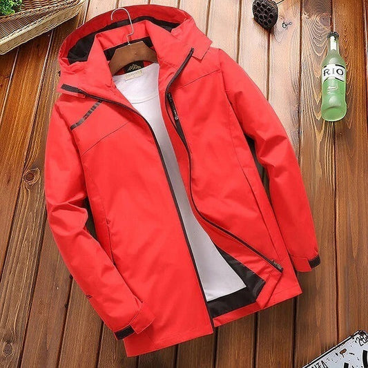 Warm Waterproof Mens Long Jacket Autumn Winter Coat - VogeLuxe
