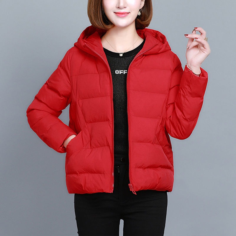 Warm Women's Zip Up Quilted Winter Jacket