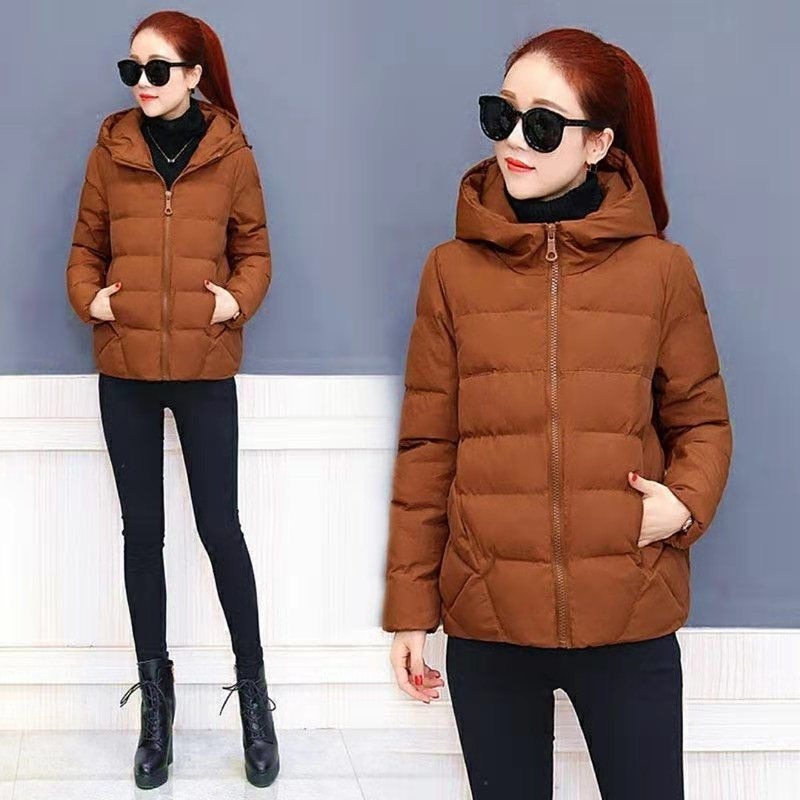 Warm Women's Zip Up Quilted Winter Jacket