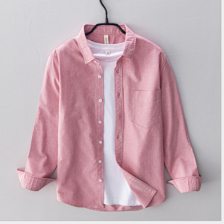 Relaxed Fit Blue Jeans Shirt