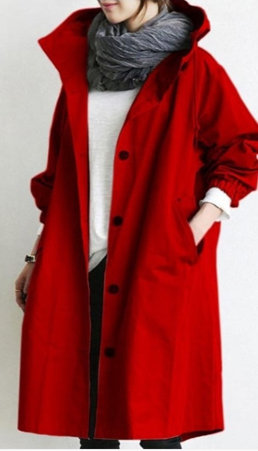 Waterproof Women's Rain Coat with Hood