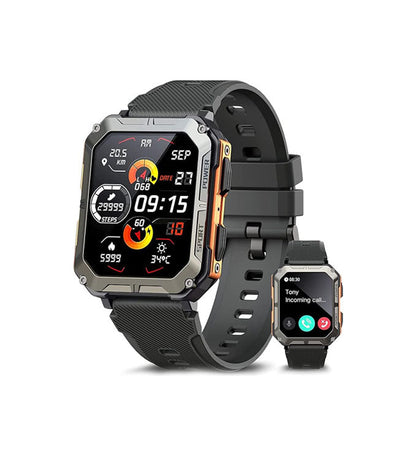 Tough Waterproof Smart Watch for Outdoor Heavy Duty Use - VogeLuxe