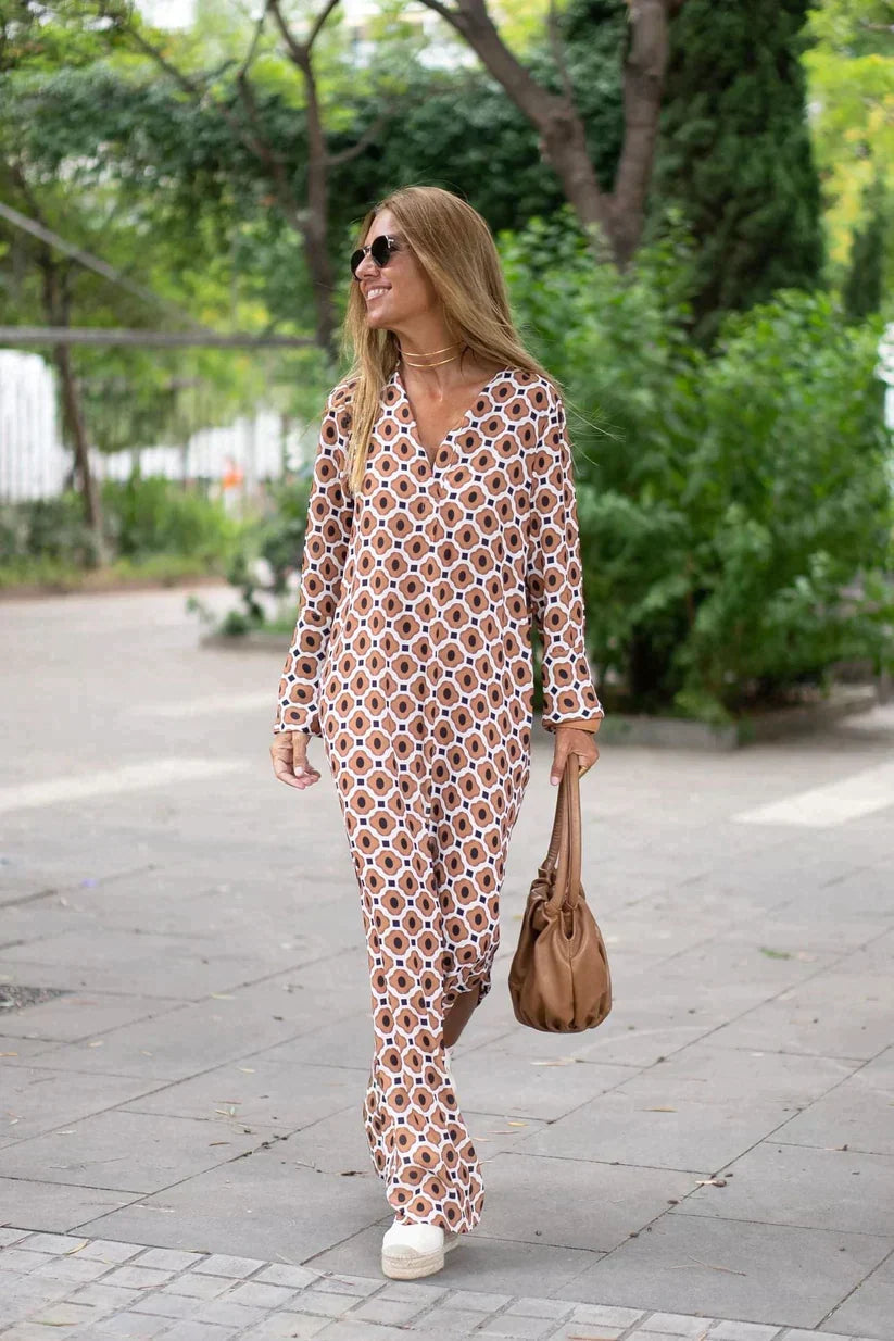 Lightweight Women's Summer Maxi Dress with Cardigan - BritishElegance
