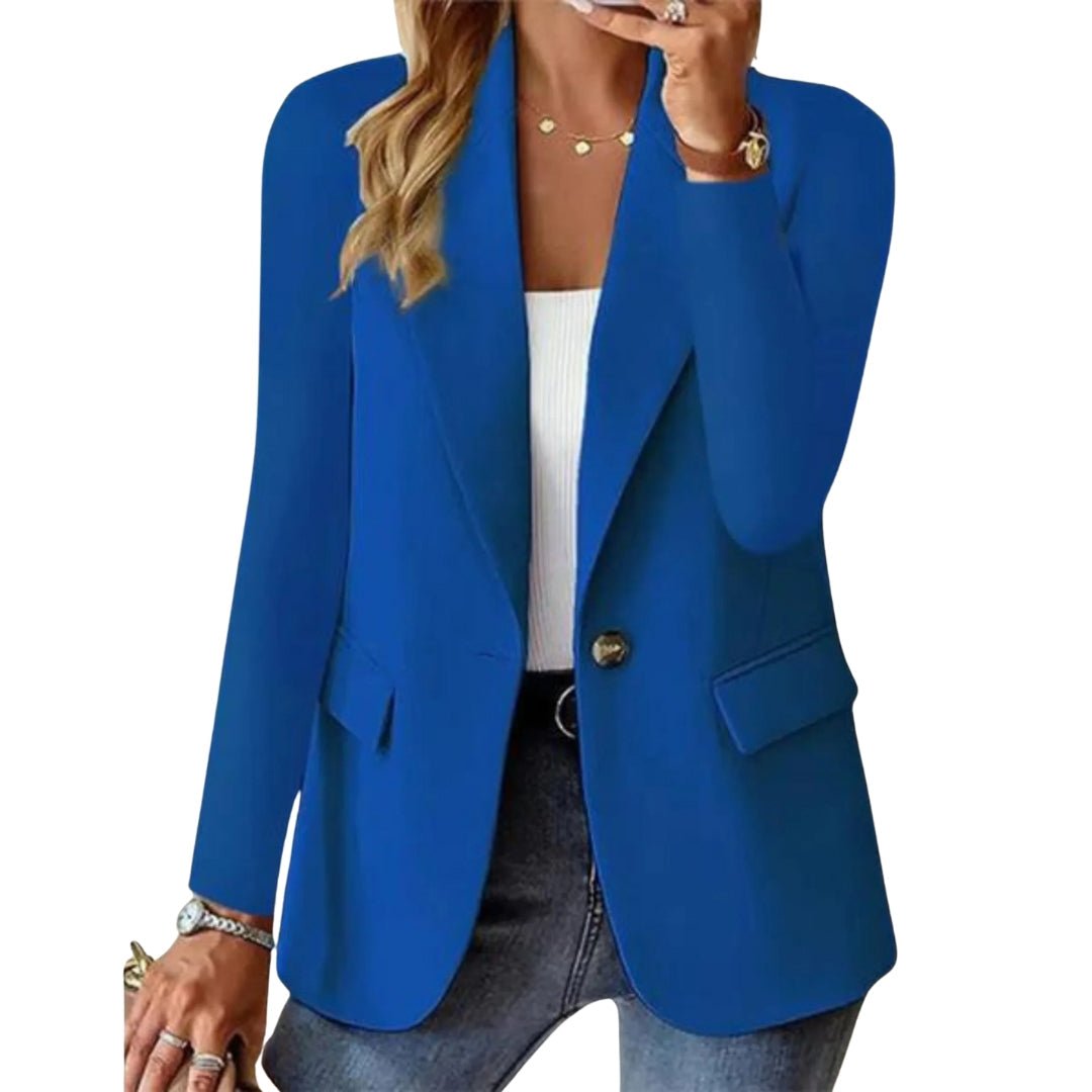 Classic Fit Ladies Long Sleeve Blazer Jacket