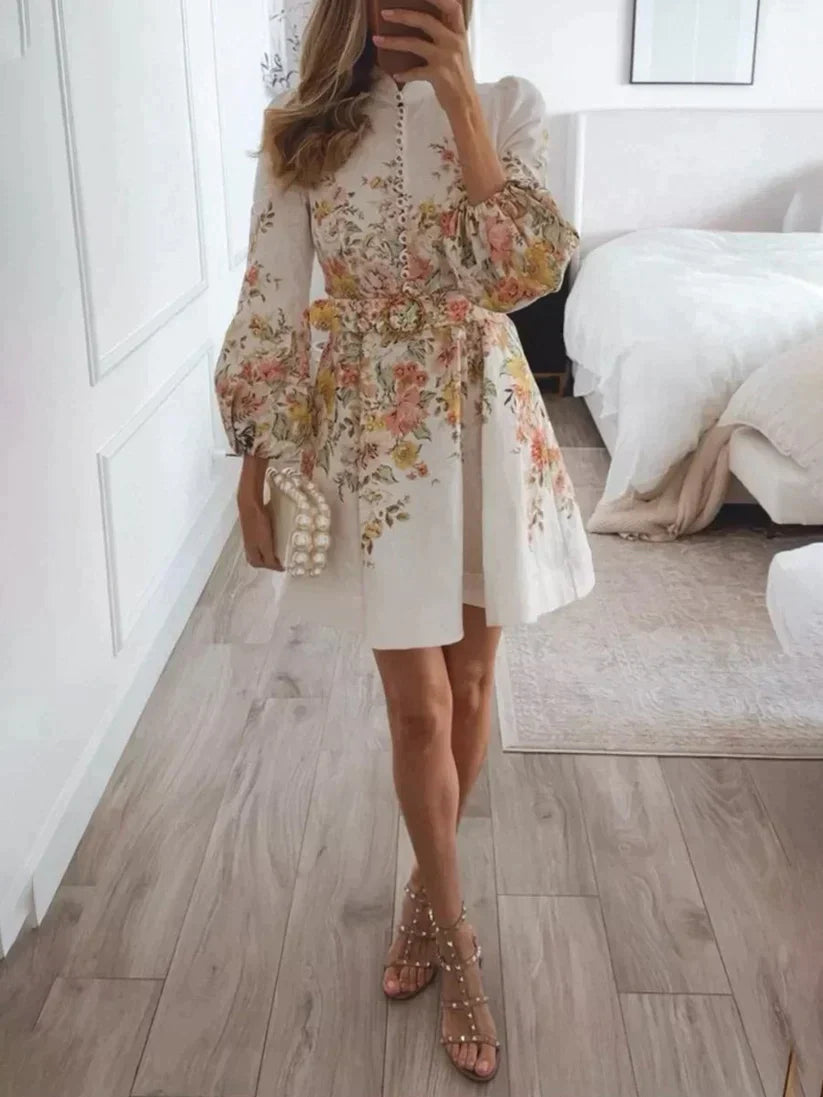 Chic Ladies Short Sundress for Summer - VogeLuxe