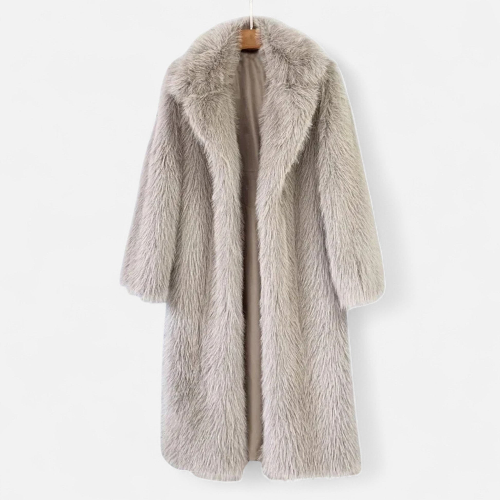 Luxury Faux Fur Women's Winter Coat - VogeLuxe
