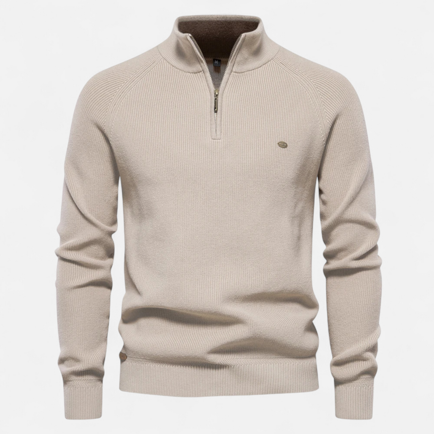 Cozy Men's Crew Neck Knit Sweater