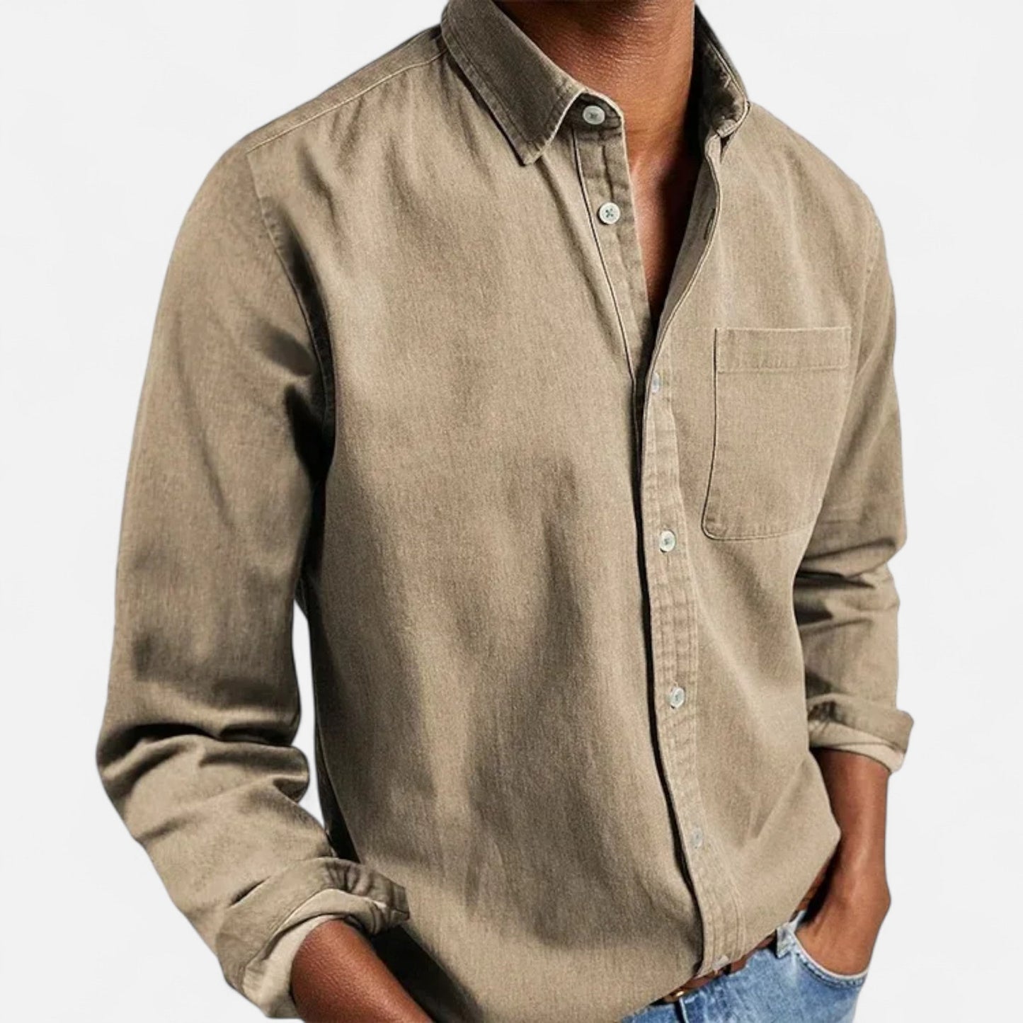 Classic Fit Men's Formal Dress Shirt