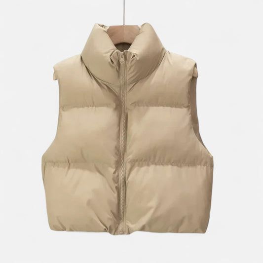 Warm Ladies High Waist Padded Vest - VogeLuxe