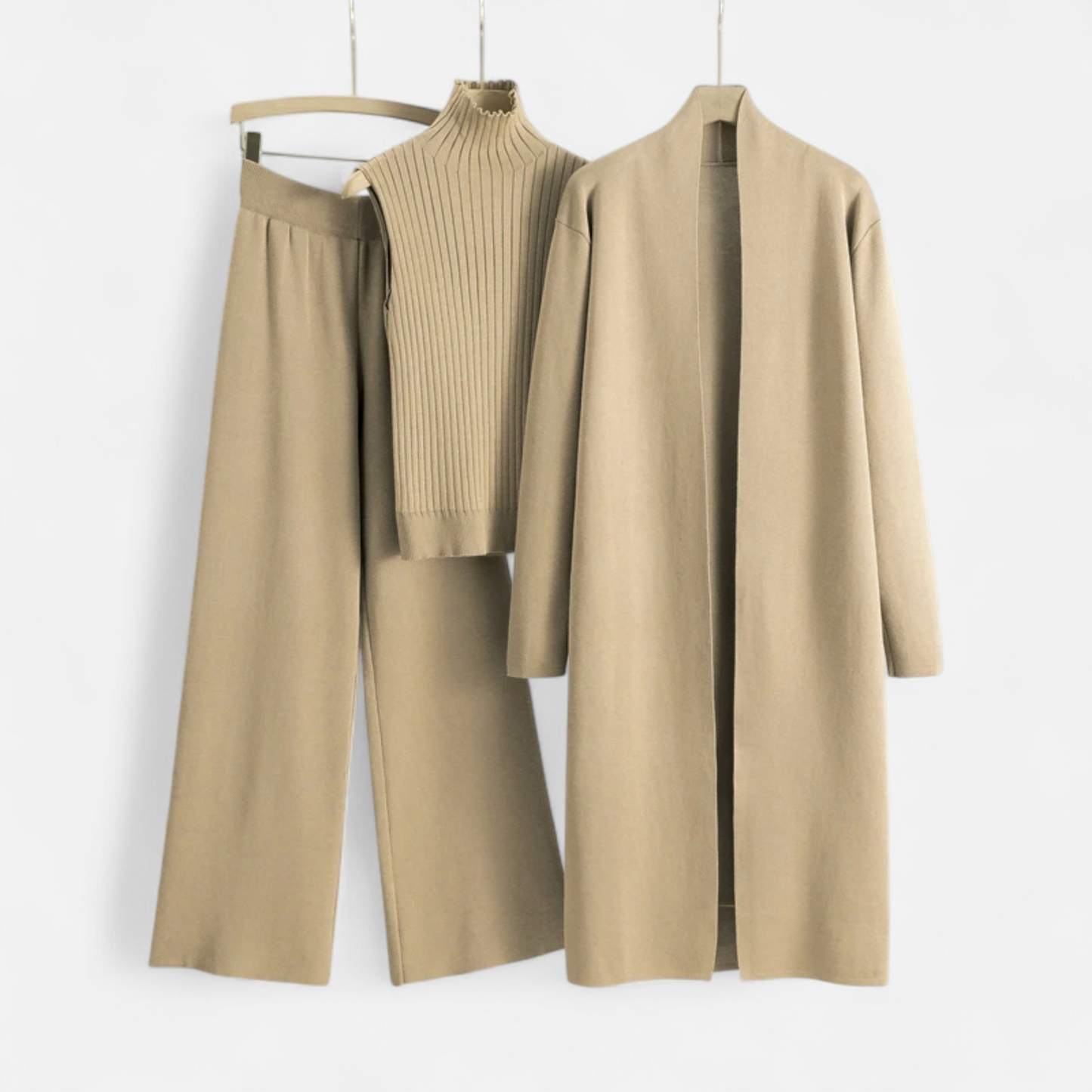 Cozy Women's 3-Piece Sweater Set