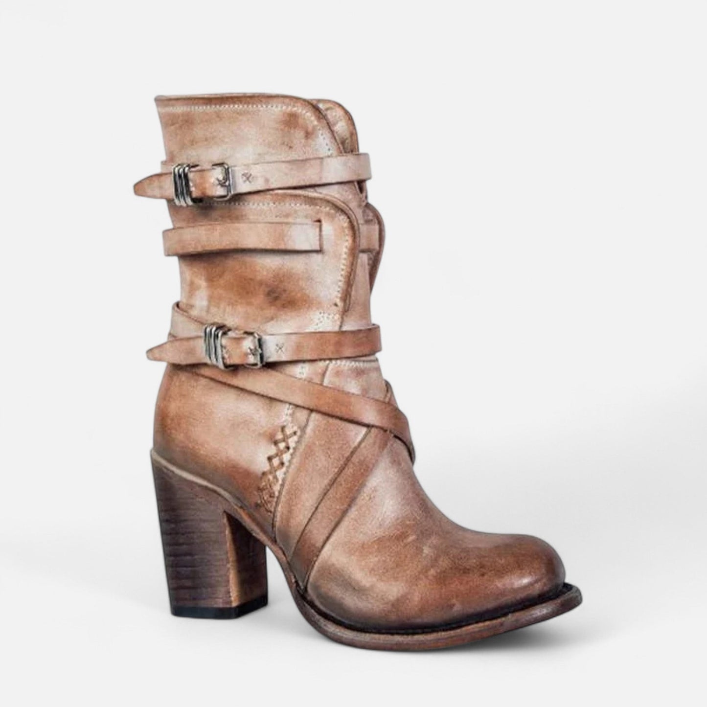 Classic Leather Knee High Winter Boots