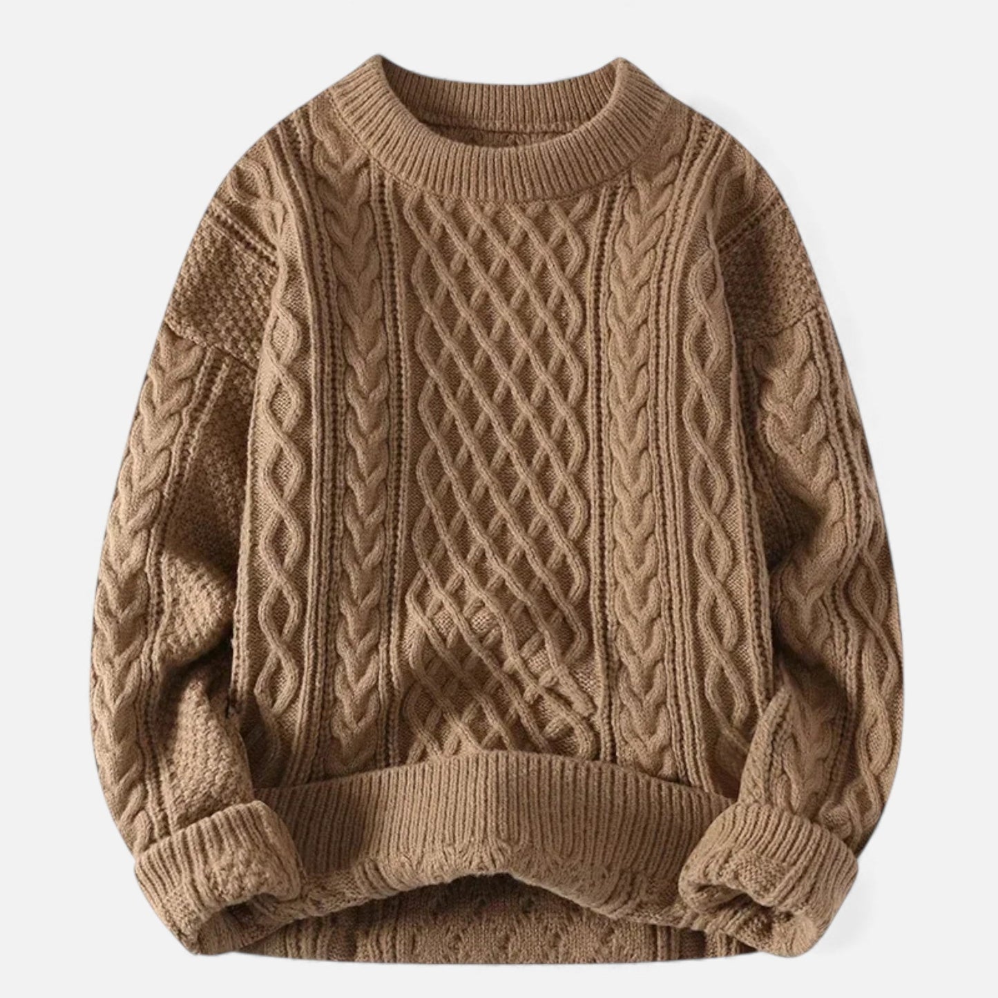 Cozy Fit Cable Knit Women's Sweater - VogeLuxe