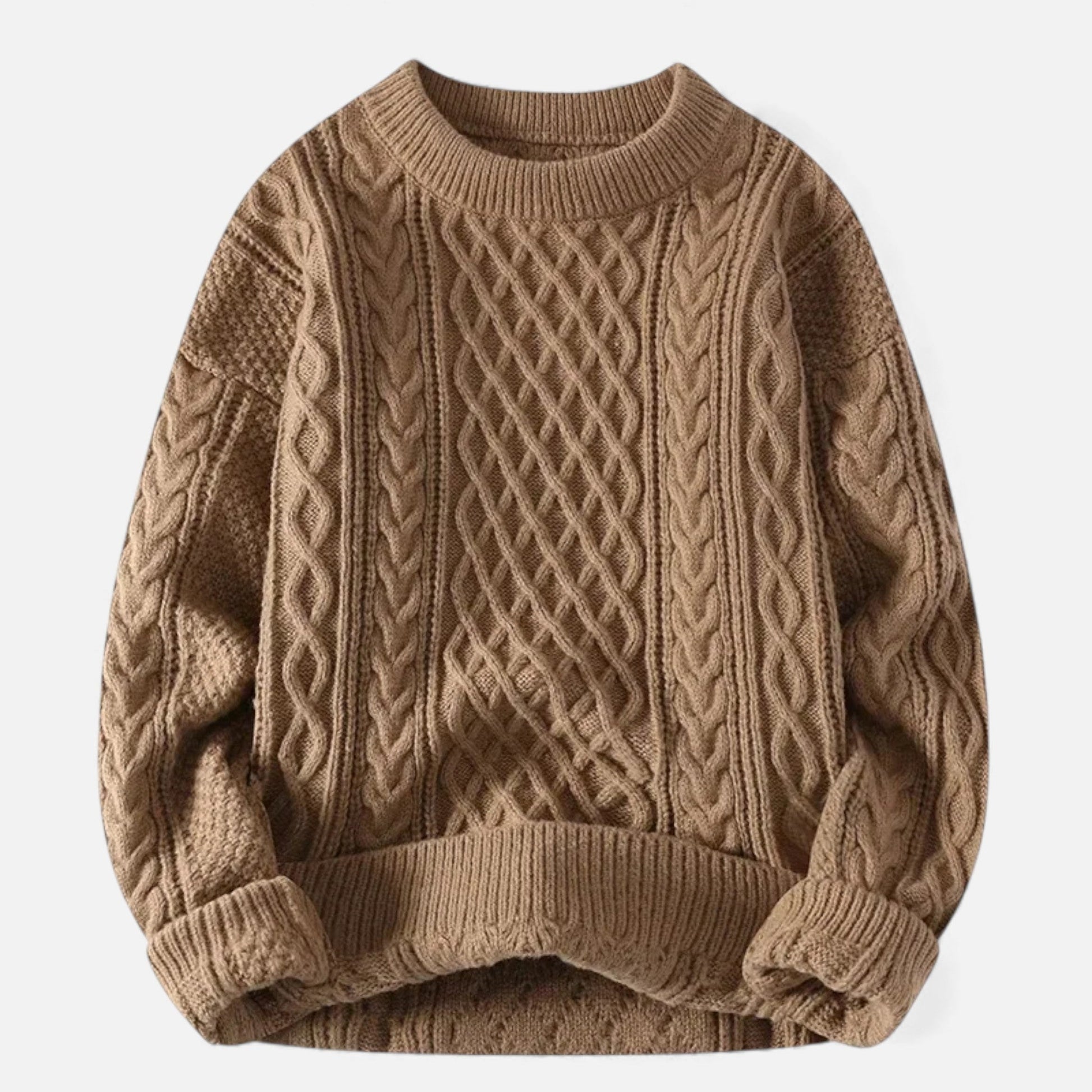Cozy Fit Cable Knit Women's Sweater - VogeLuxe