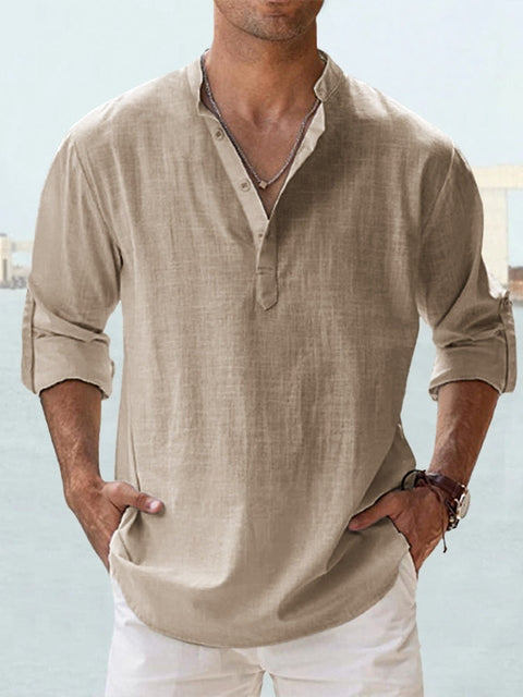 Comfortable Mens Casual Shirt - Loose Fit - Lightweight Style
