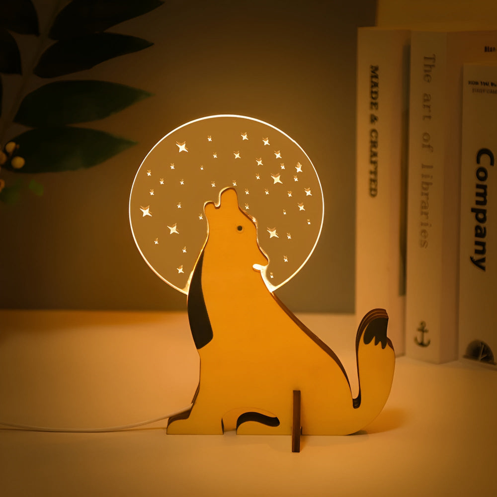 Cute Animal Desk Lamp | Gentle Kids Nightlight