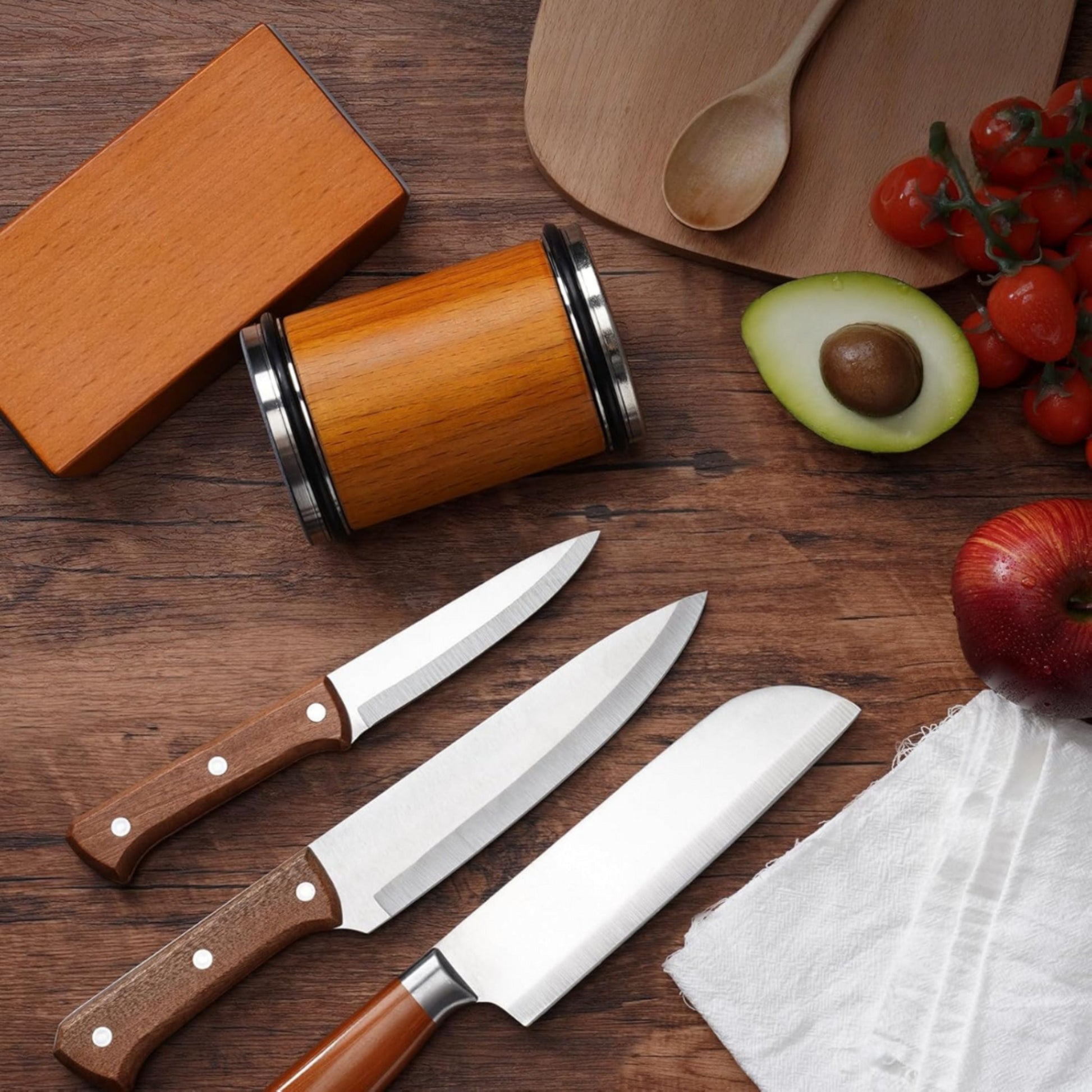 Easy Glide Diamond Knife Sharpener For Sharp Edges - VogeLuxe