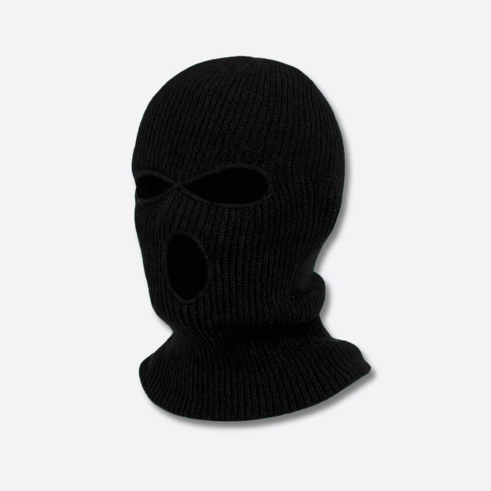 VogeLuxe | Men’s Ribbed Knit Full Coverage Balaclava Mask