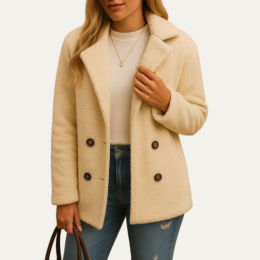 VogeLuxe | Women’s Cropped Belted Puffer Jacket