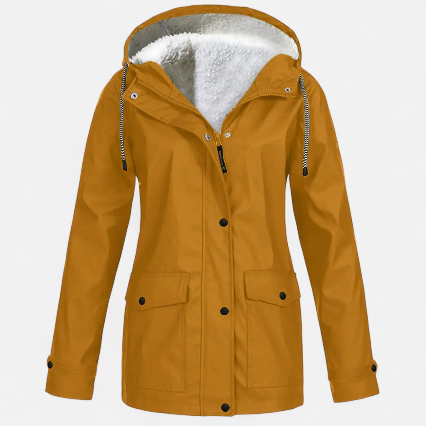Warm Women's Velvet Waterproof Ski Jacket
